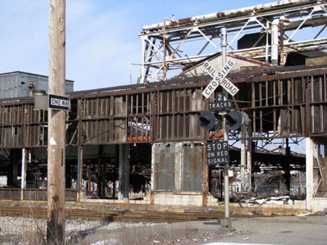 Industrieruine in Detroit