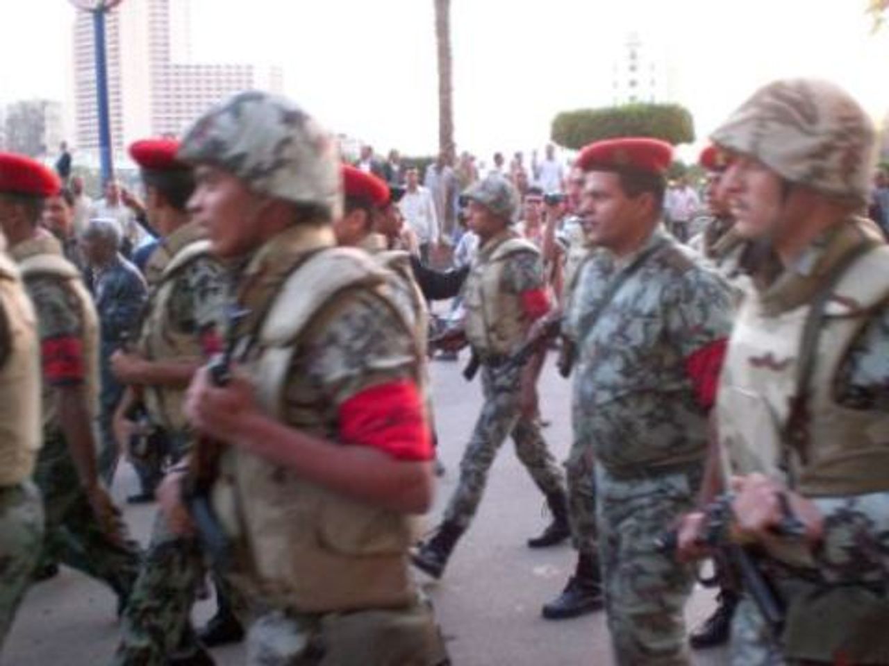 Militäreinsatz auf dem Tahrir-Platz
