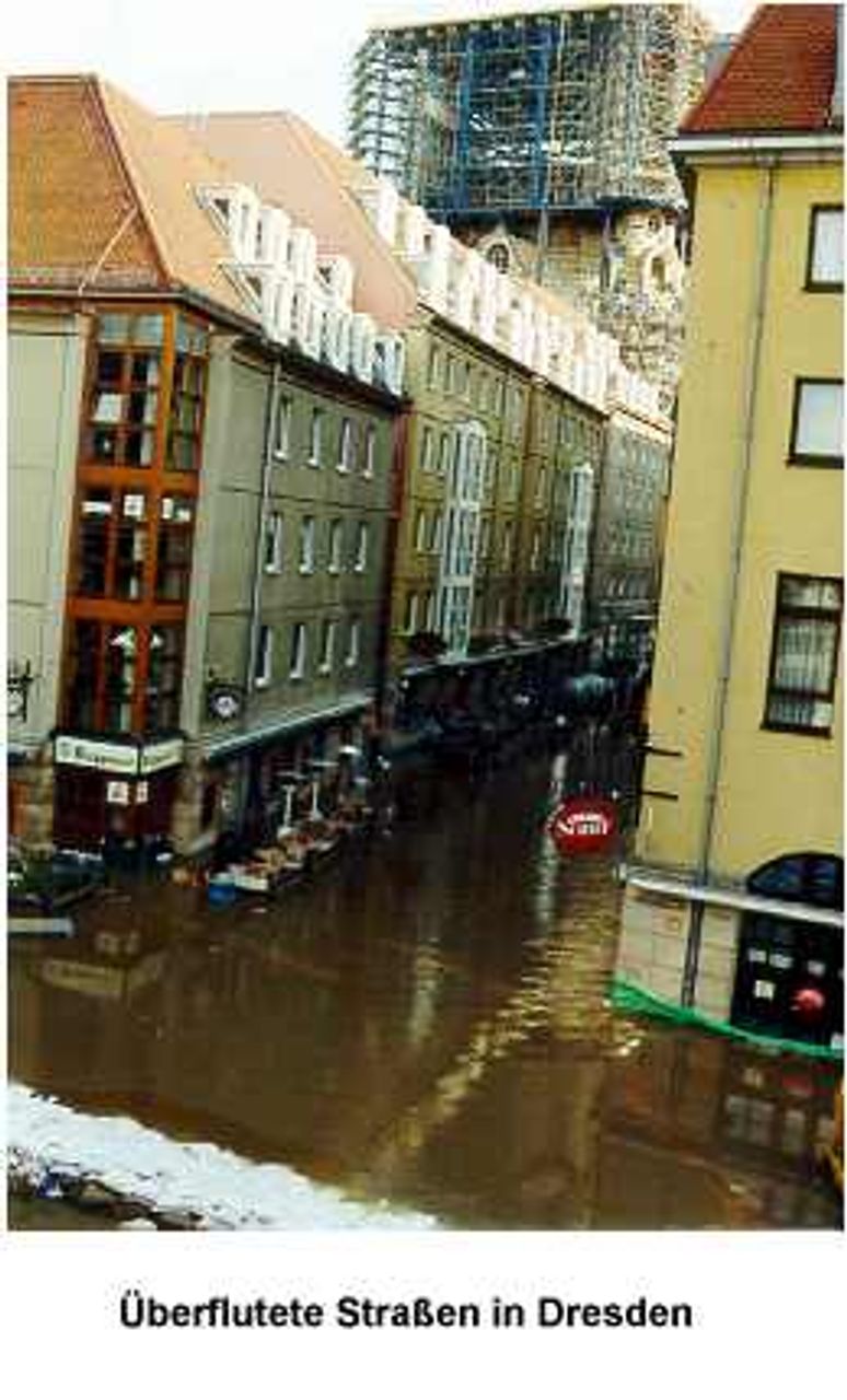 Flut in Dresden