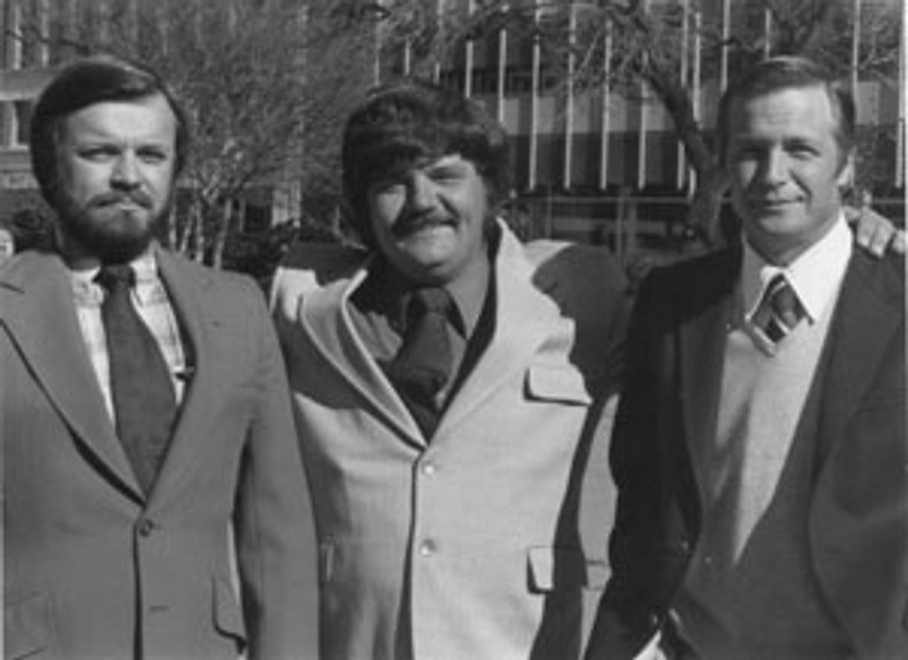 Lee Grant, Ron May and Gary Greene vor dem Bundesgericht