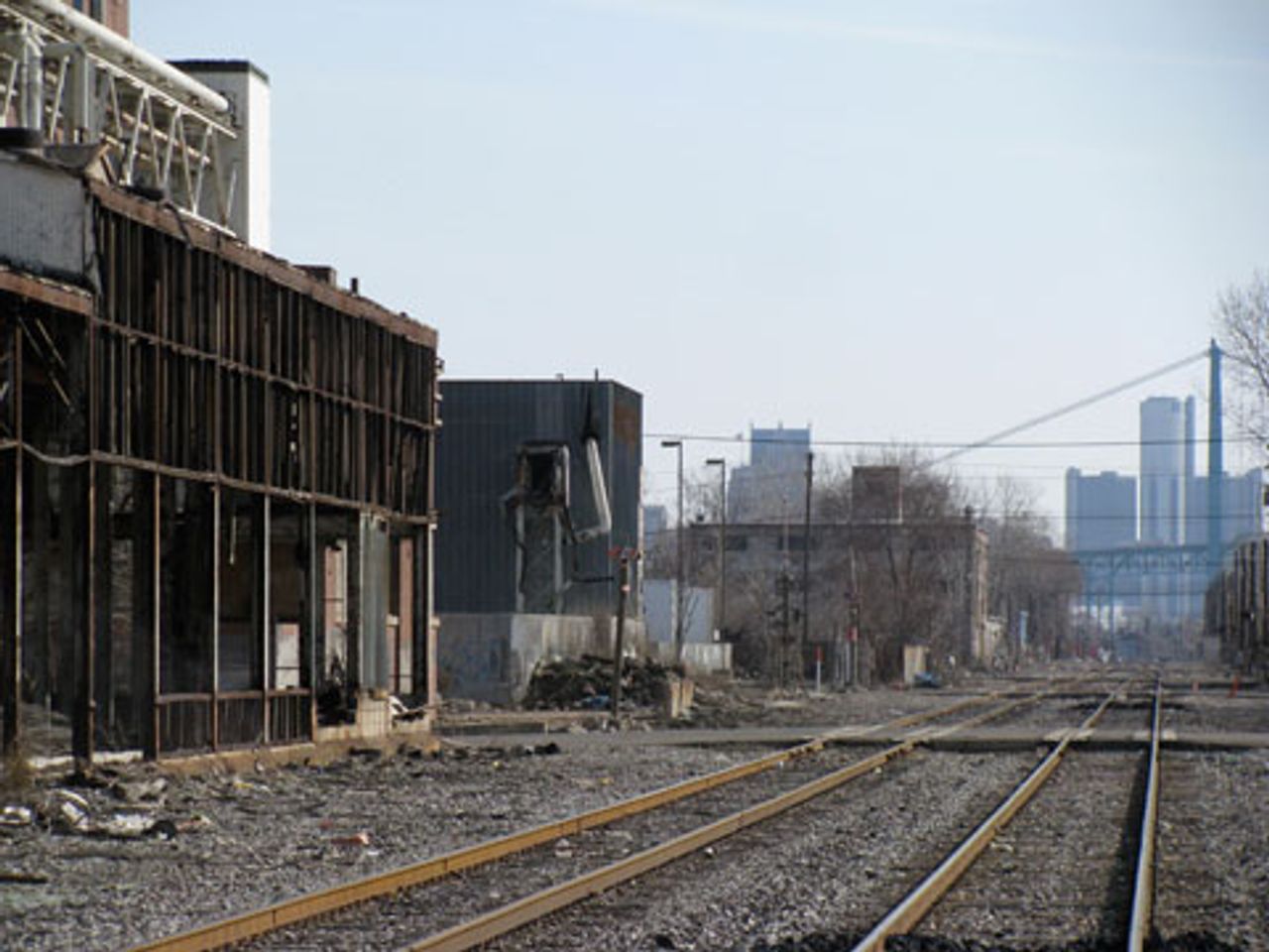 The deindustrialization of Detroit