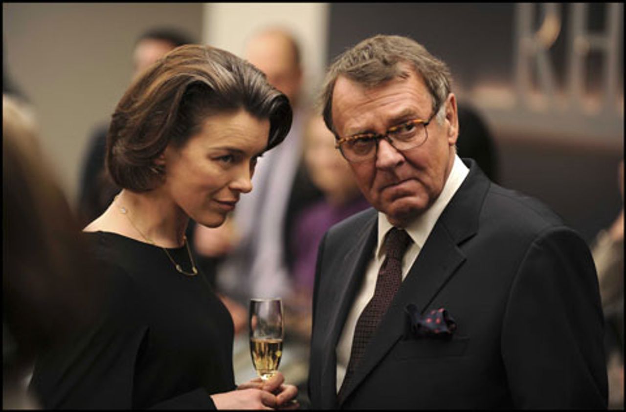 Olivia Williams and Tom Wilkinson in The Ghost Writer