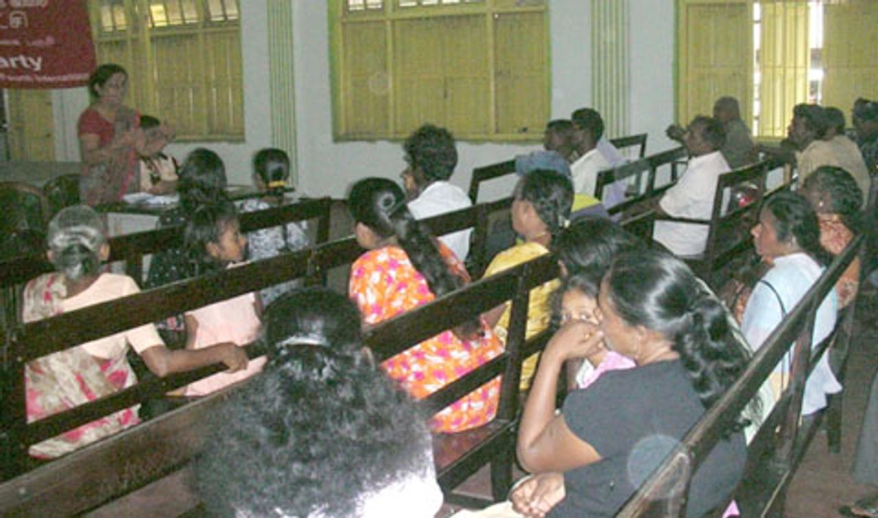 A section of the Colombo meeting