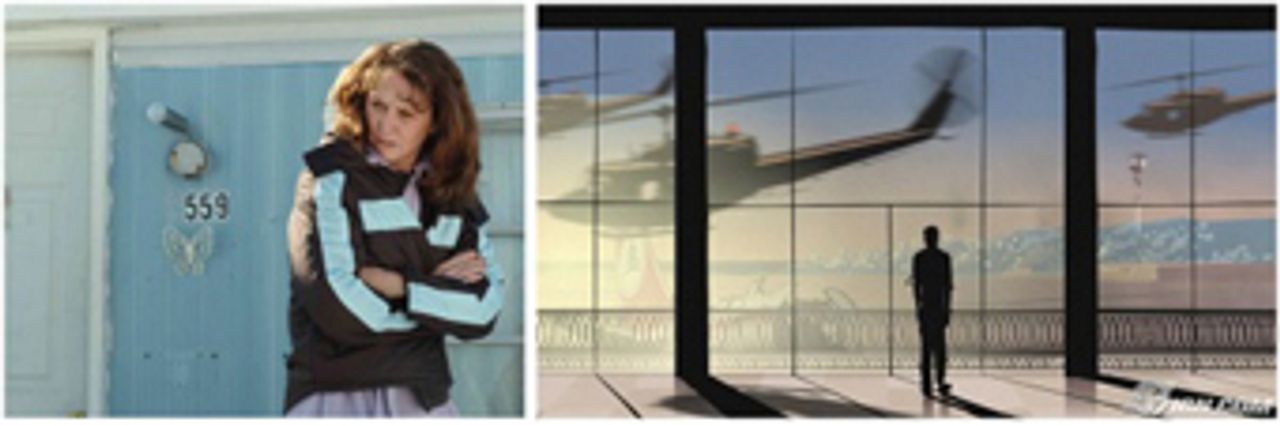 Melissa Leo in Frozen River; Waltz with Bashir