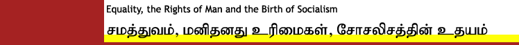Equality, the Rights of Man and the Birth of Socialism