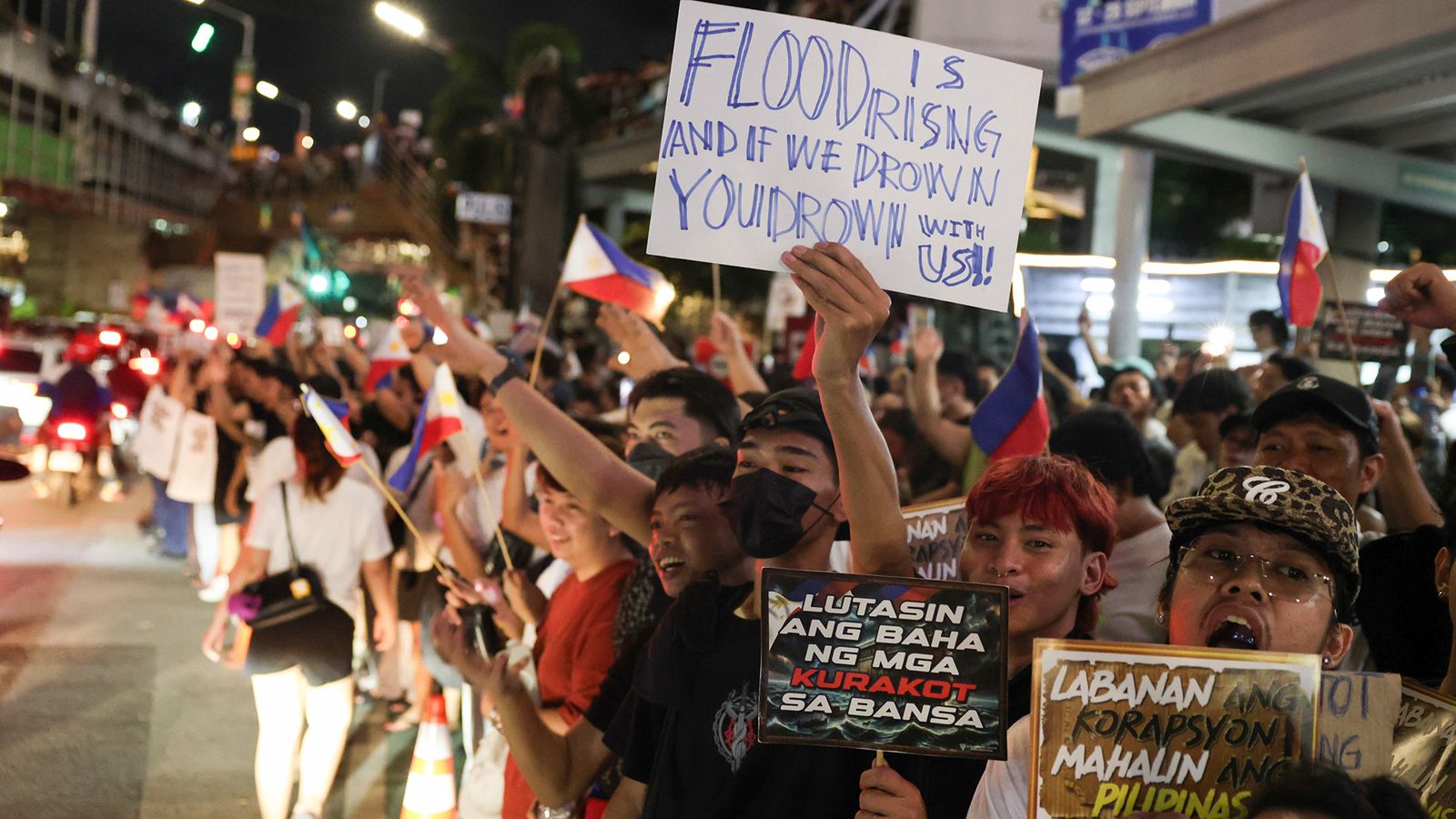 Major protests against corruption in the Philippines