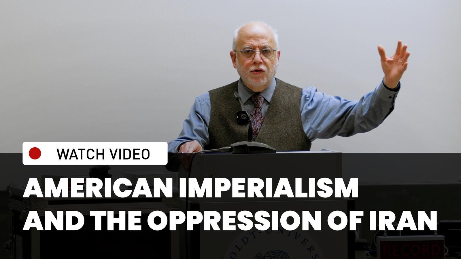L'impérialisme américain et l'oppression de l'Iran