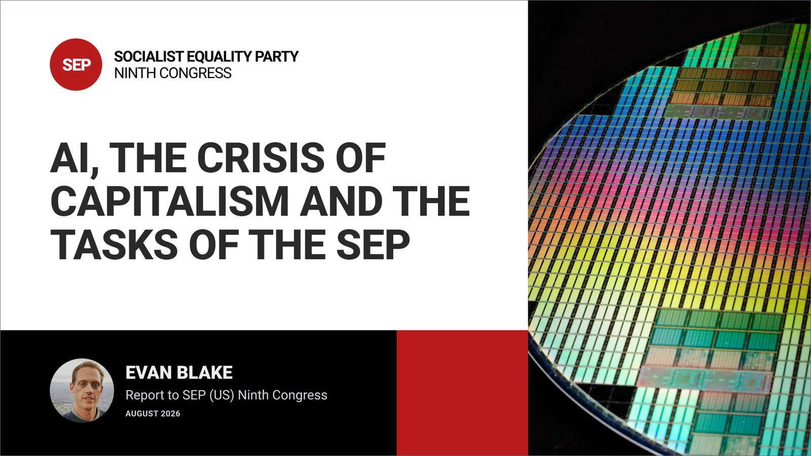 AI, the crisis of capitalism and the tasks of the SEP