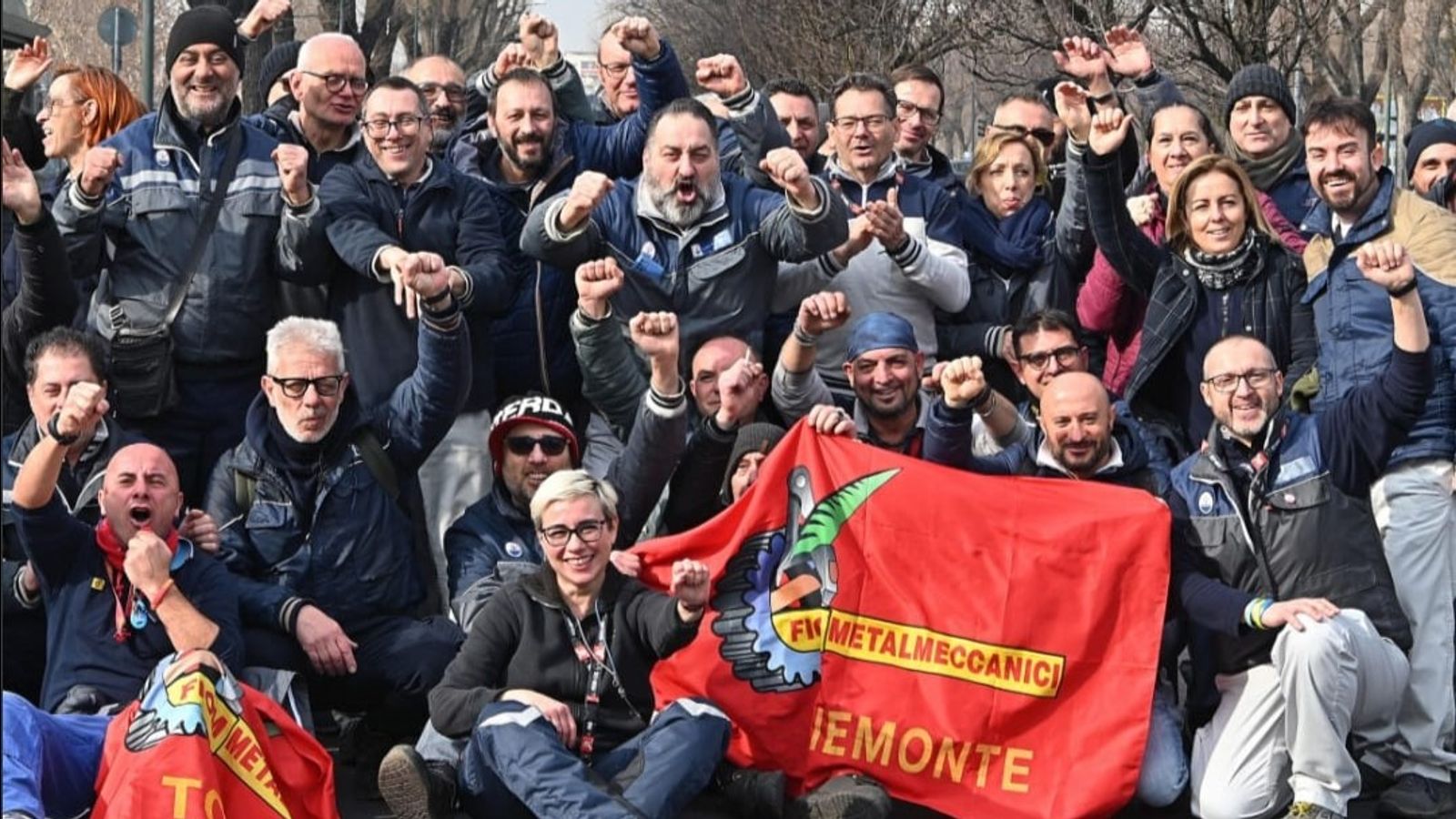 In Italia, i lavoratori dell'automobile debrayent chez Stellantis Mirafiori pour le troisième jour consécutif