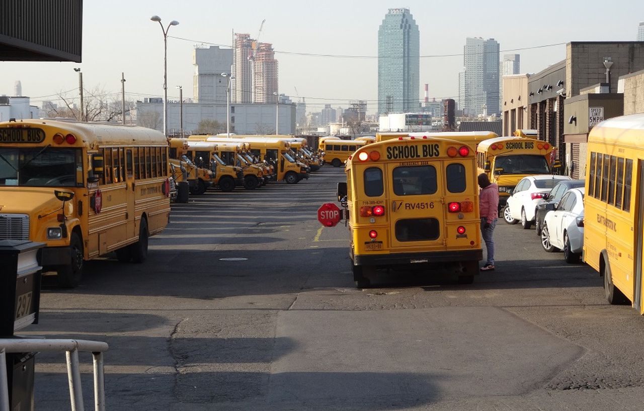 New York City school bus drivers and educators face common