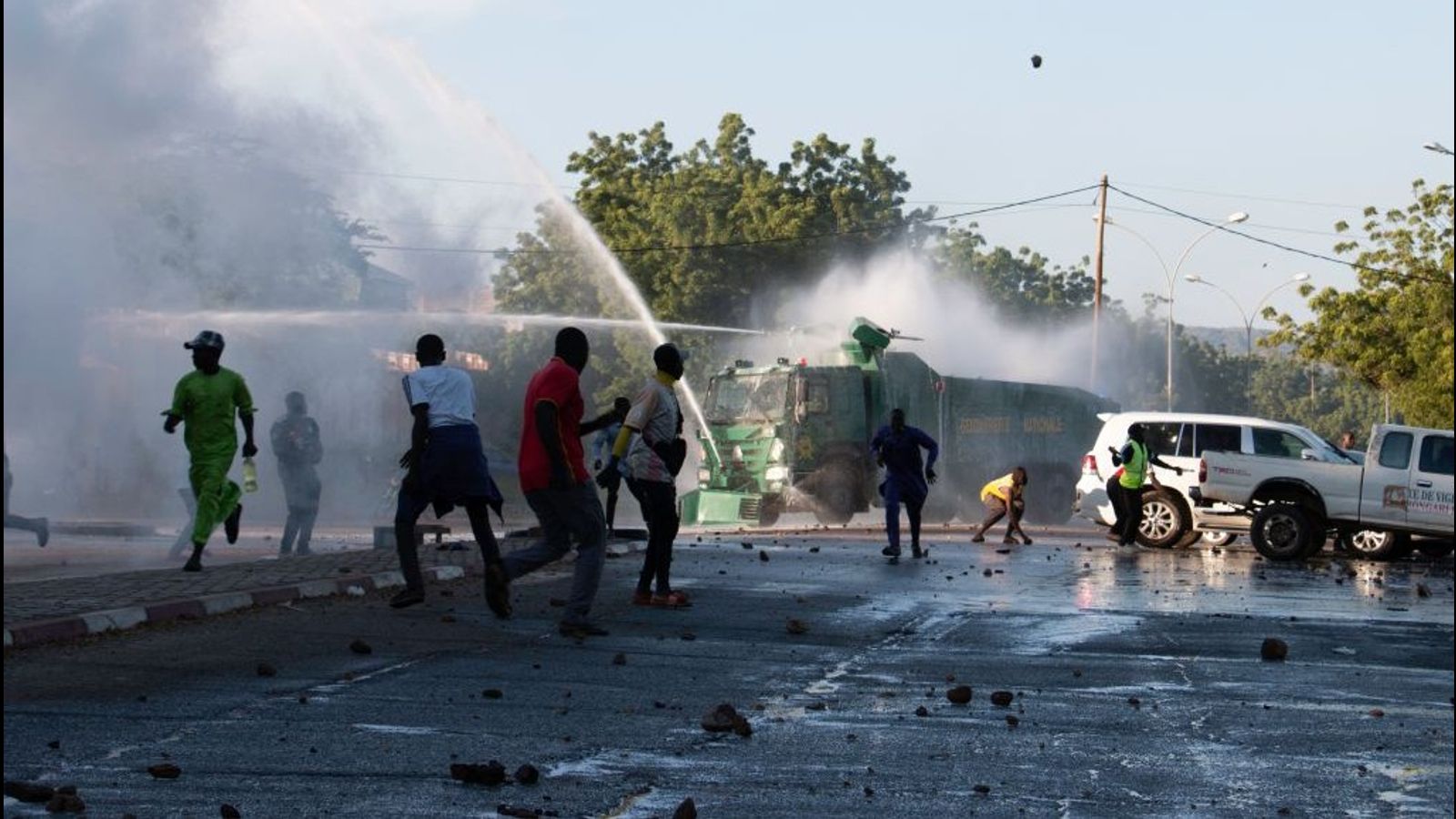Protests sweep Cameroon after 92-year-old Paul Biya declared president again