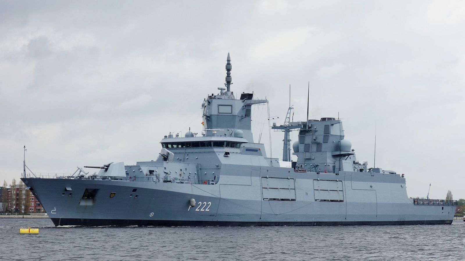 European war flotilla en route to the Strait of Hormuz
