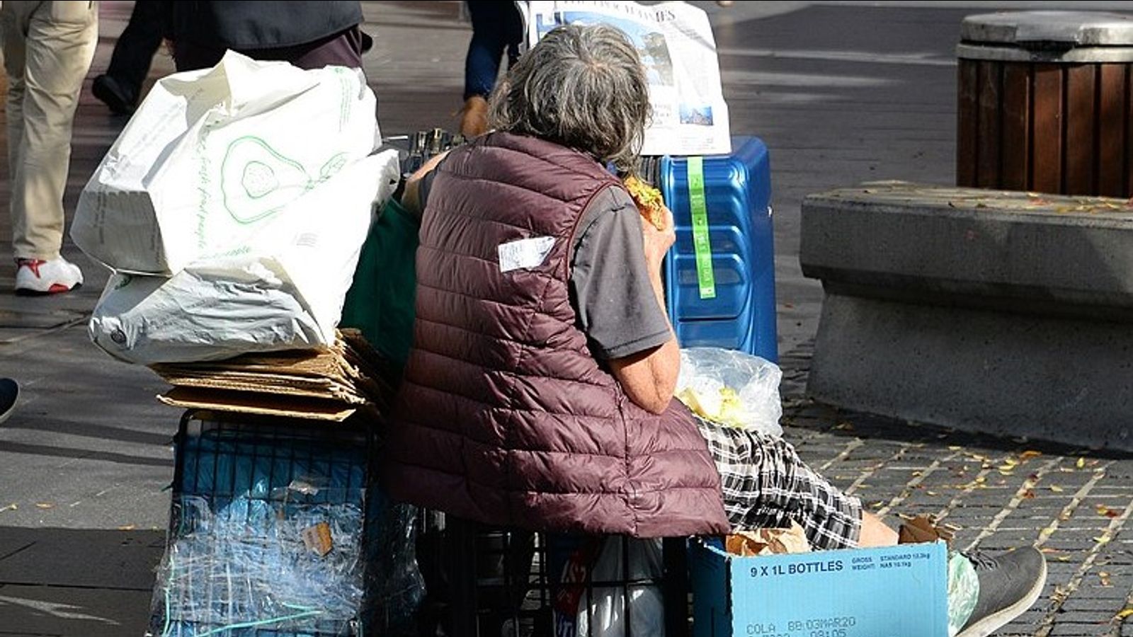 Obdachlosigkeit steigt in Australien stark an, da das Vermögen der Unternehmen steigt
