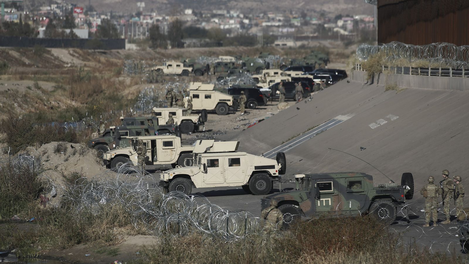 Thousands of US troops to deploy to Mexico border as part of Trump's ...