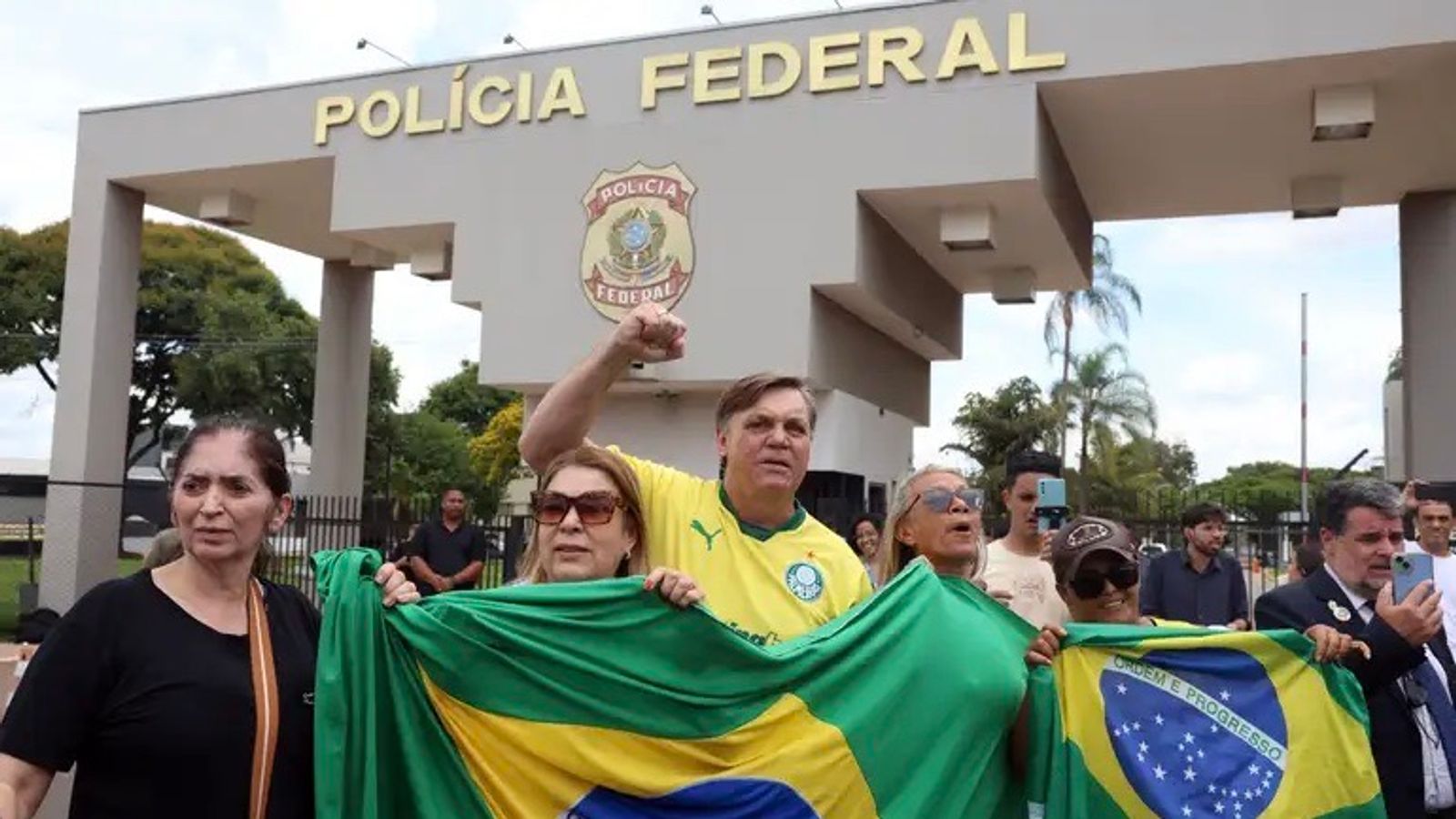 Brazil’s Bolsonaro arrested for plot to escape sentence for coup attempt