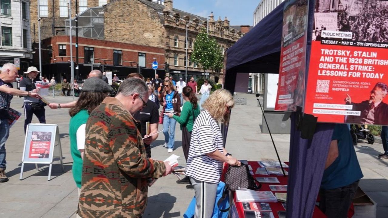 wsws.org - Socialist Equality Party intervenes at Unite event in Barnsley marking centenary of 1926 General Strike