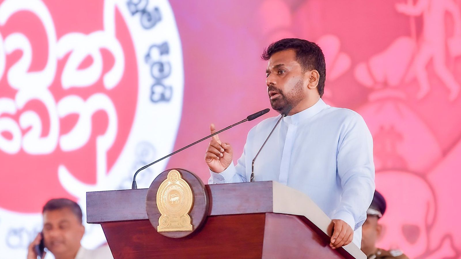 Sri Lankan president falsely postures as champion of “national unity”