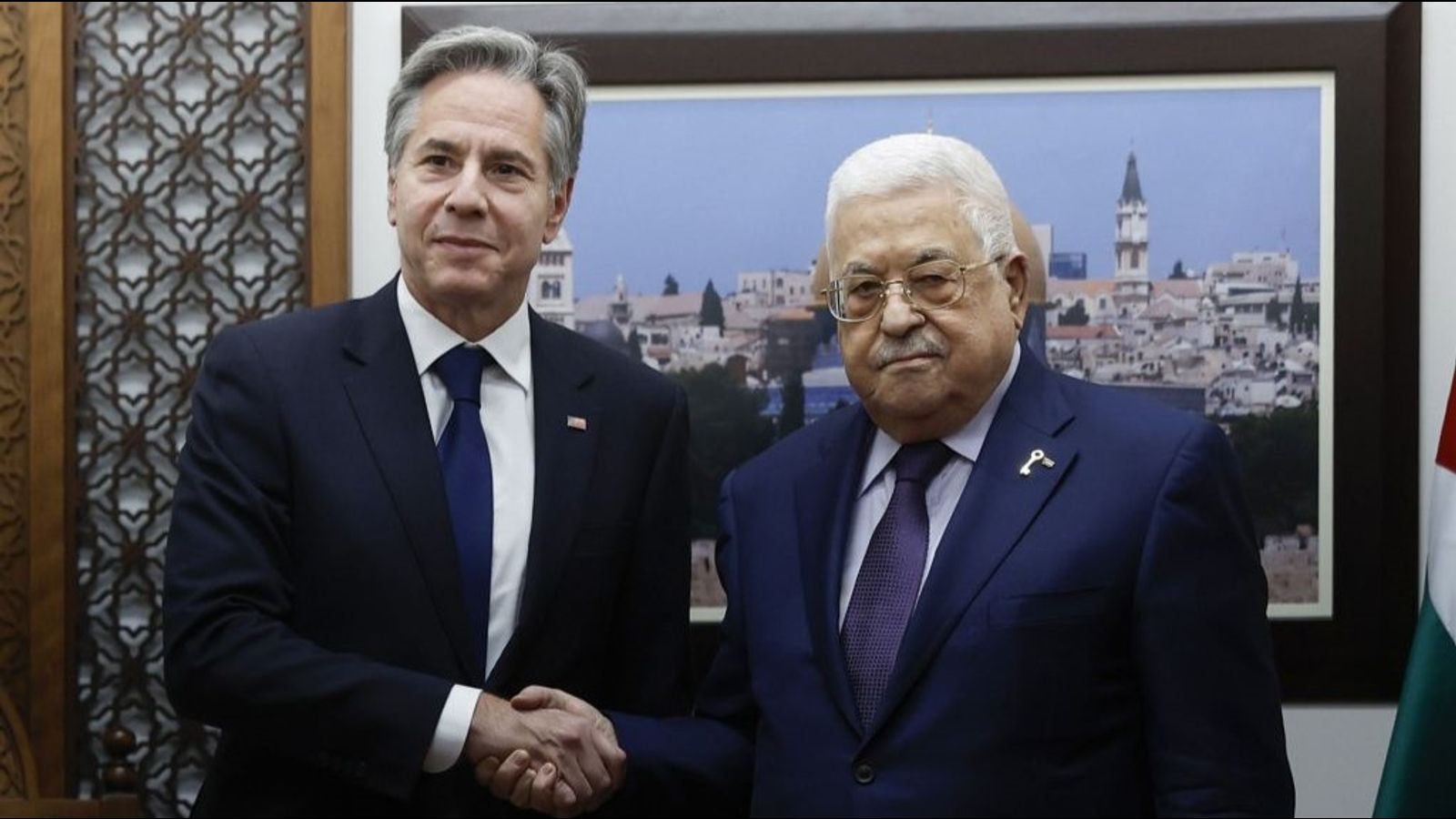 Blinken-Abbas-Treffen: Palästinensische Autonomiebehörde wird als israelischer Polizist in Gaza umworben