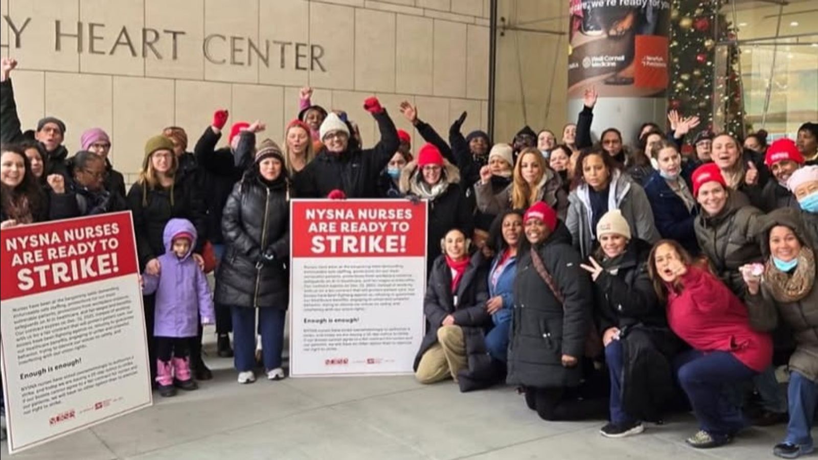 More than 21,000 nurses in New York City and Long Island poised to strike