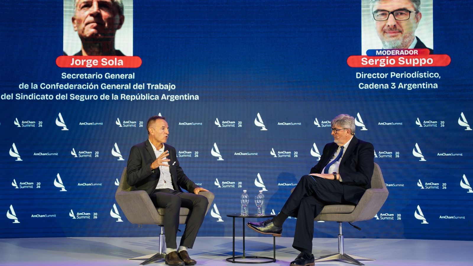 Argentine union boss pitches corporatist alliance to US executives and fascistic President Milei