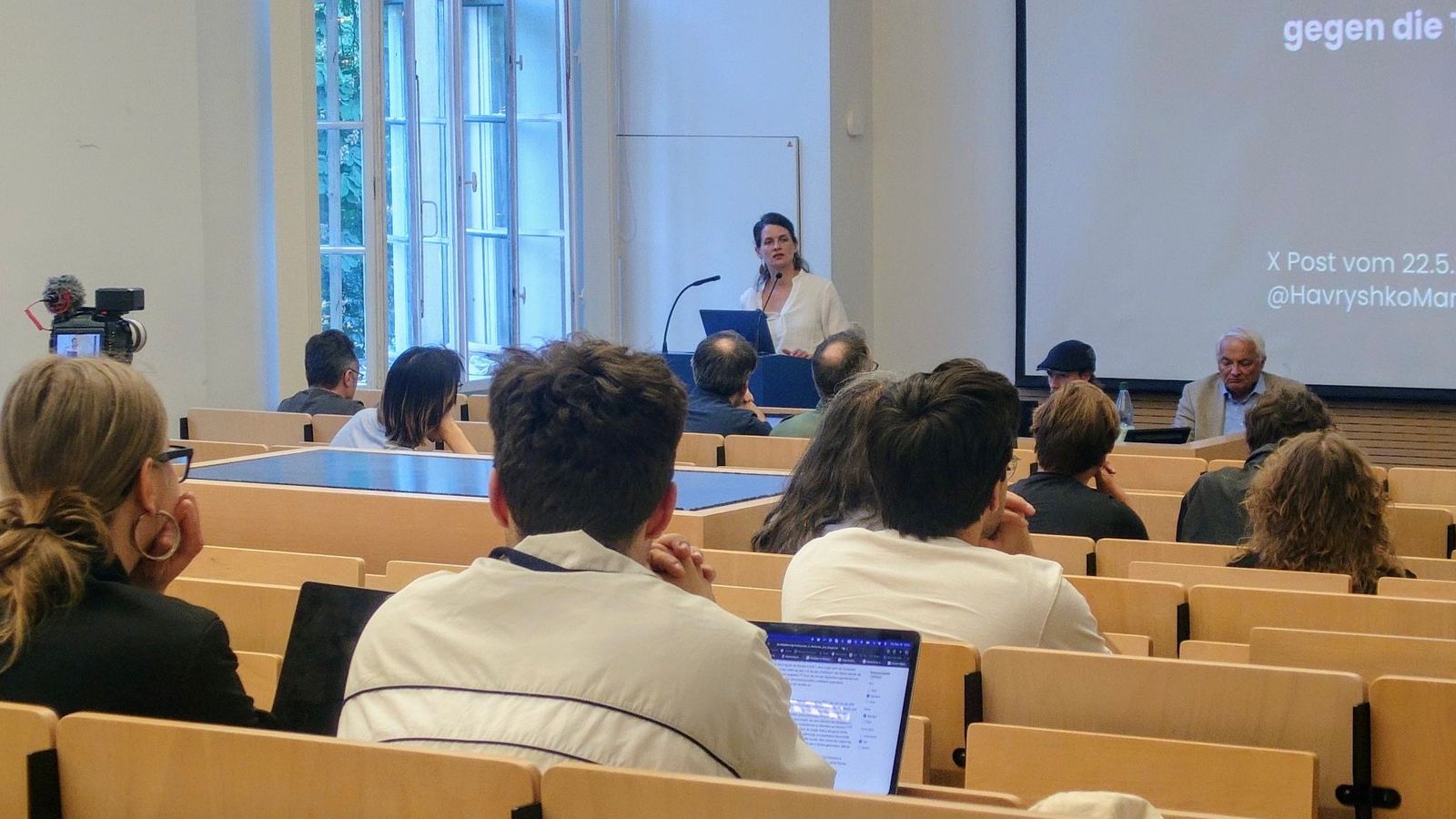 Successful meeting at Berlin’s Humboldt University calls for the freedom of Bogdan Syrotiuk