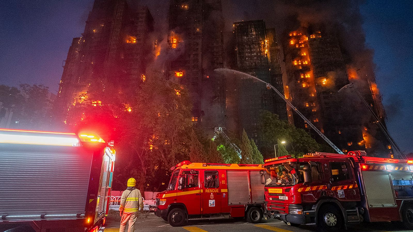 香港の地獄で数十人が死亡、数百人が行方不明