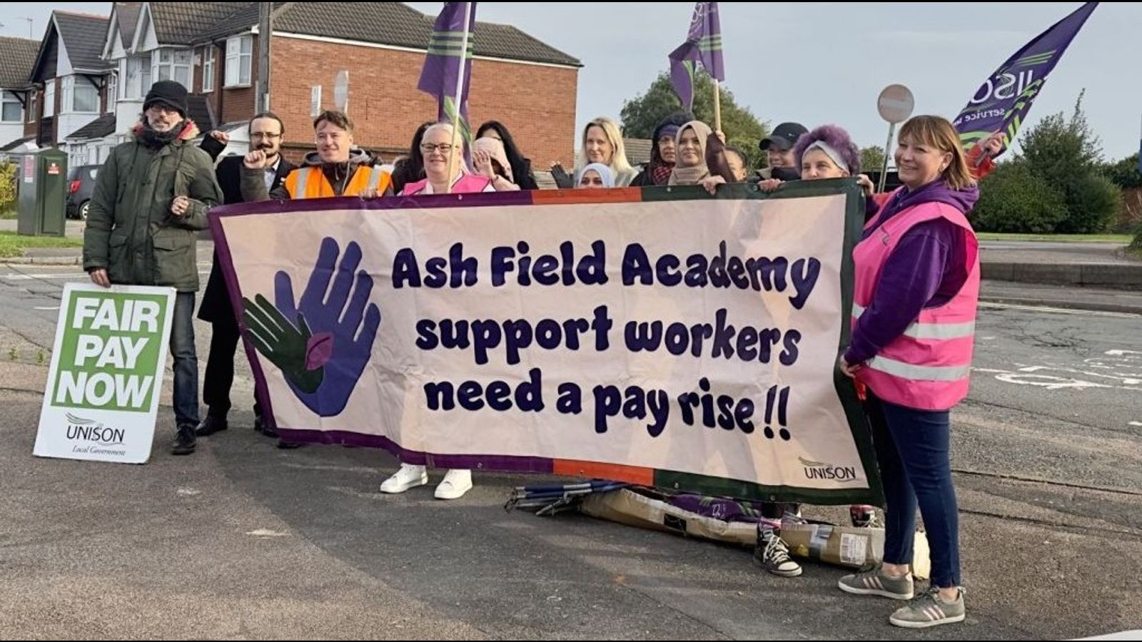 Education cuts provoke school strikes across England