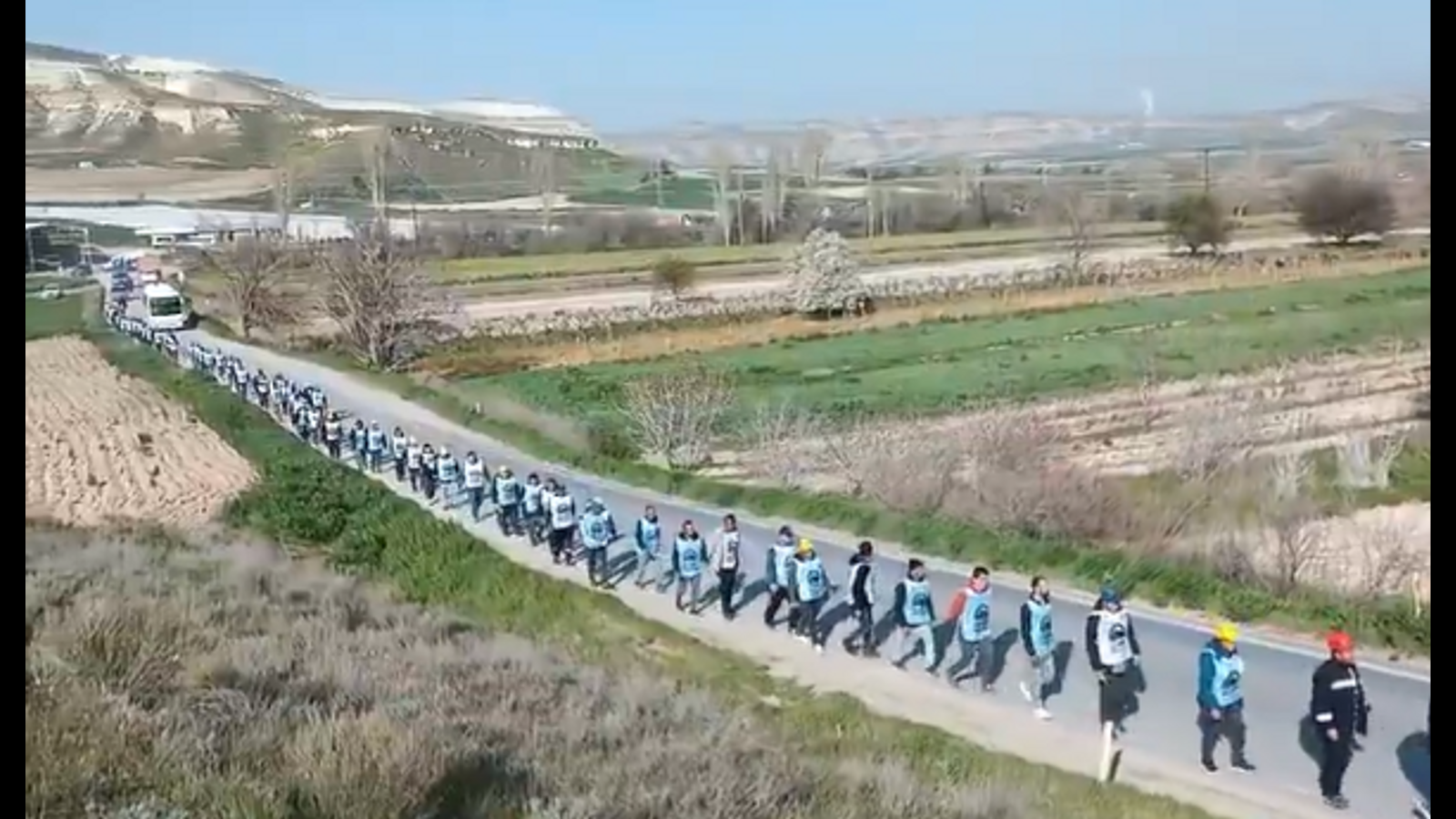 Turkish coal miners march to Ankara for their unpaid wages