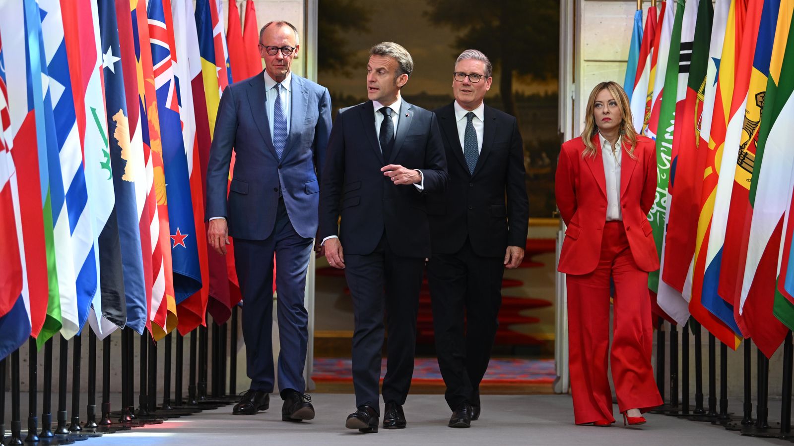 Iran reports reopening Strait of Hormuz as Paris summit plans European intervention