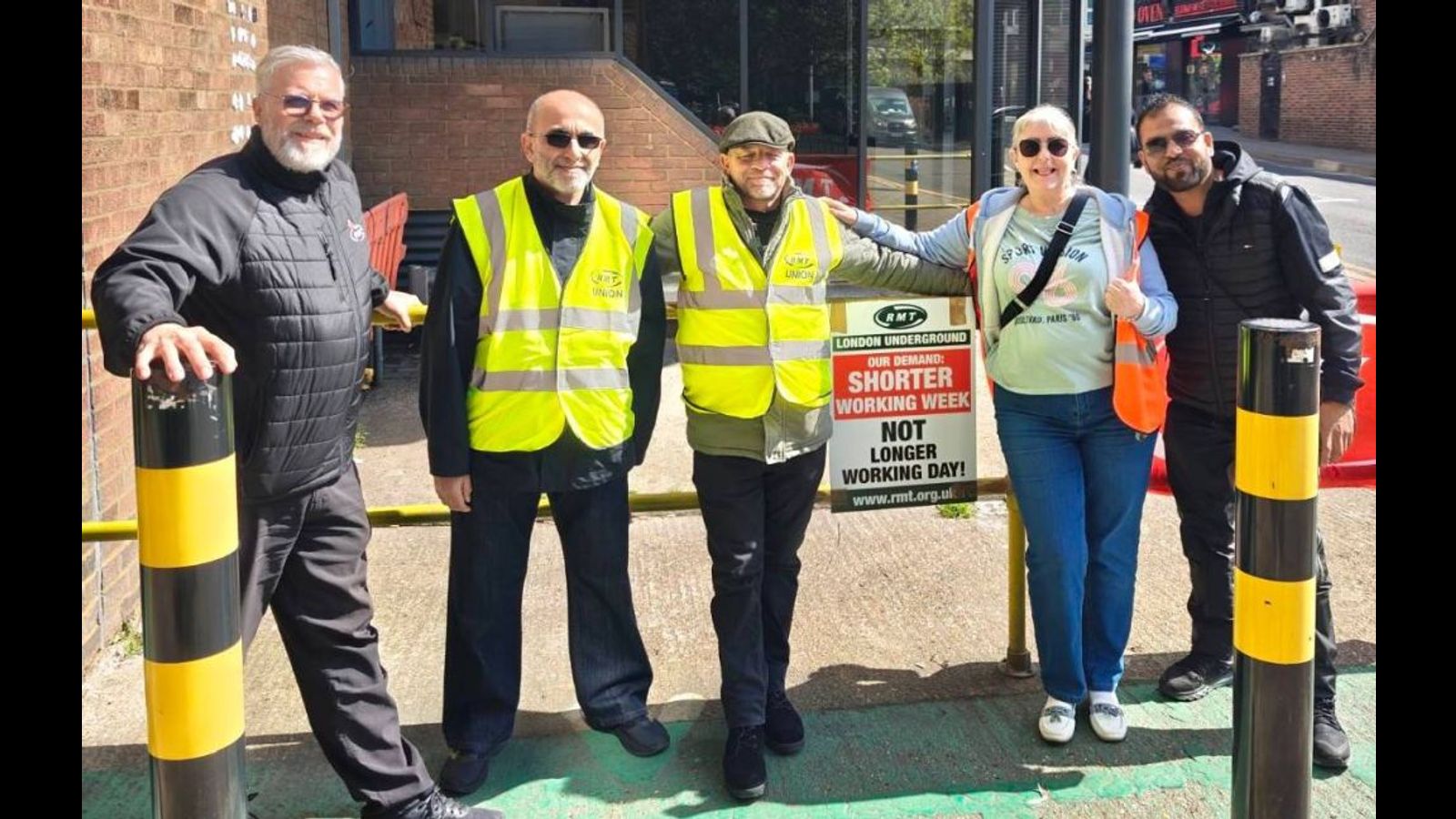 London Underground drivers speak from the picket lines against imposed “condensed” four-day week