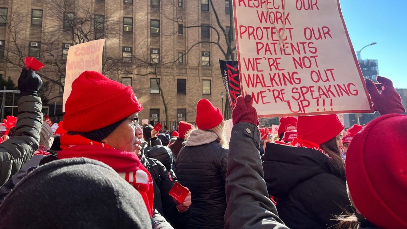 New York nurses’ strike enters third week as union prepares to accept major concessions