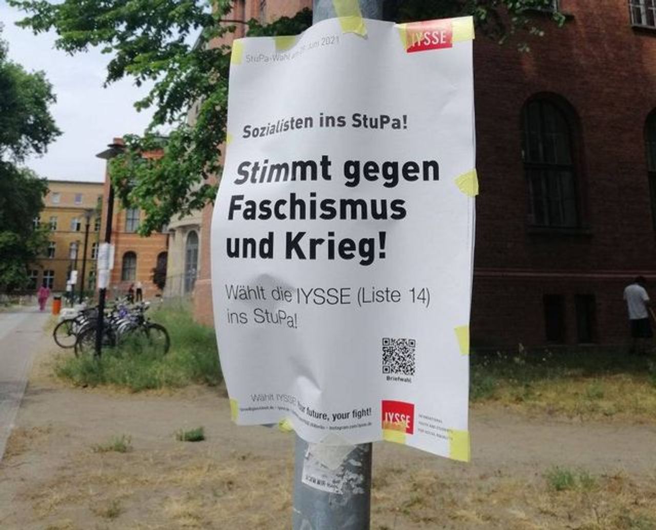 “Stop the war!”: Incontro IYSSE di successo con gli studenti dell’Università Humboldt di Berlino