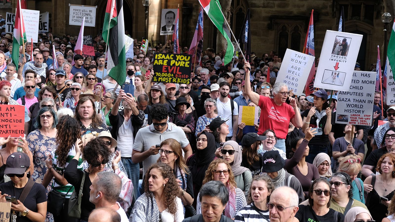 Australian workers and youth speak out against Herzog visit and anti-protest laws