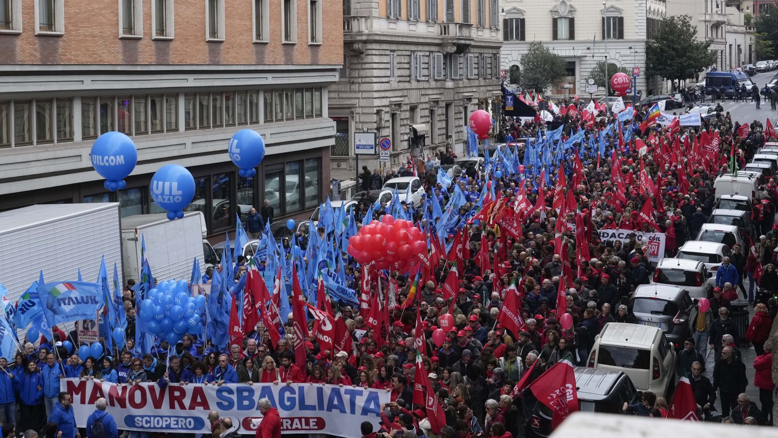 Italy’s general strikes against the 2026 budget of austerity and war