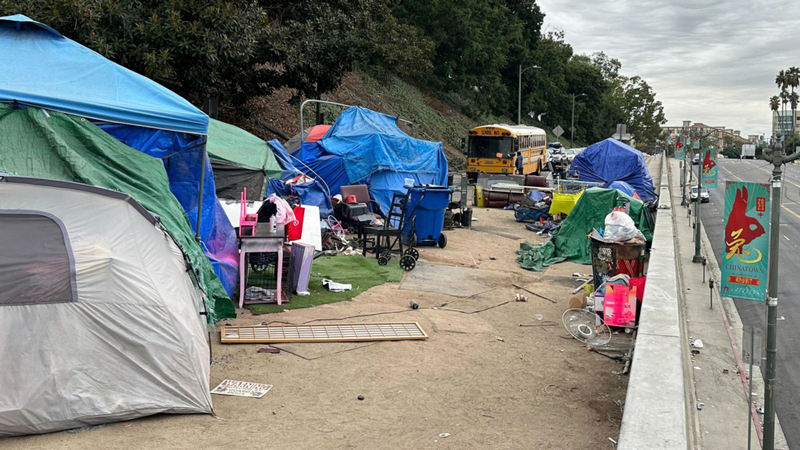 Obdachlose im Großraum Los Angeles wurden letzte Woche Opfer einer Mordserie