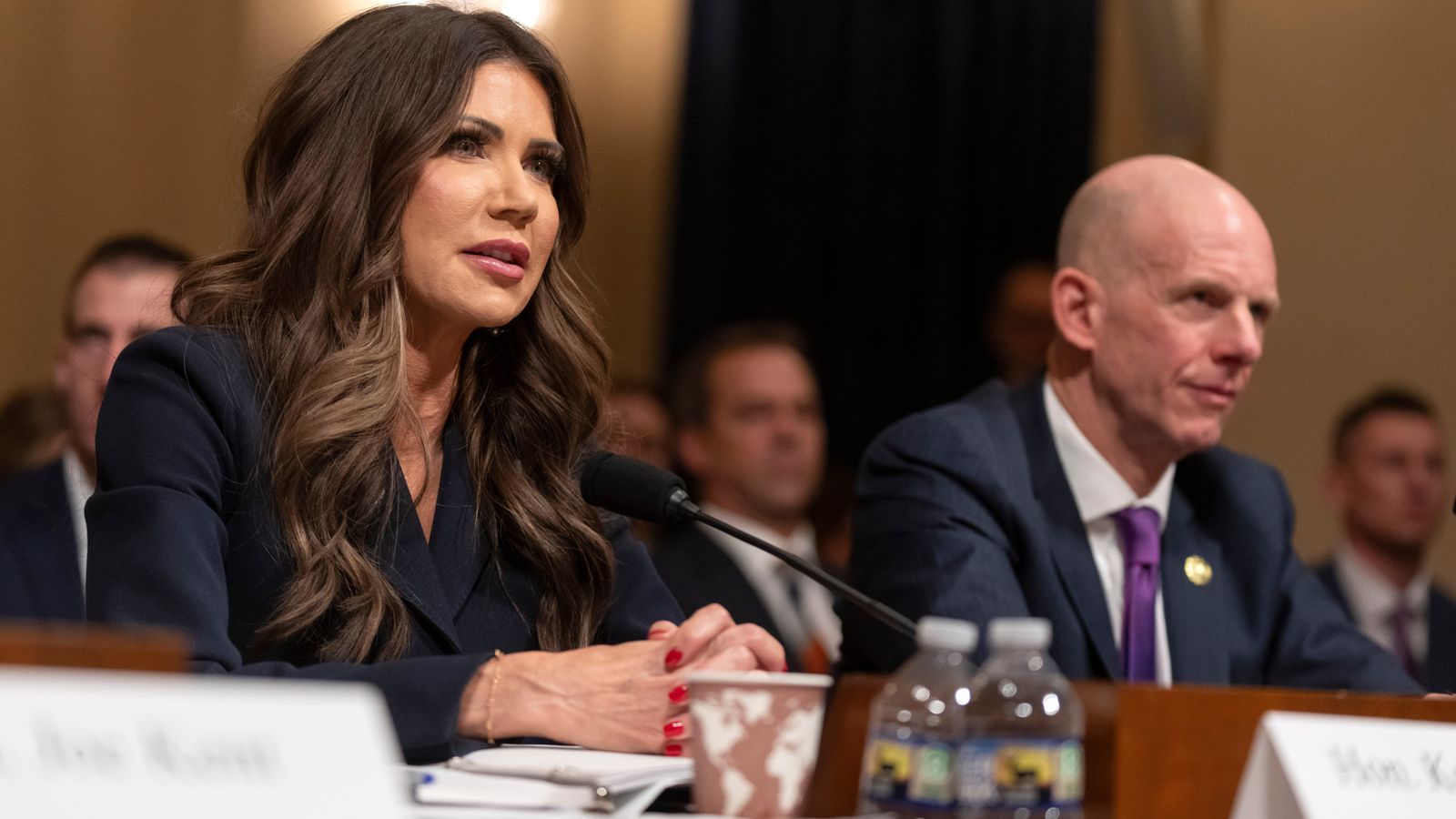 DHS secretary Kristi Noem before Congress: Fascist lies and Democratic Party pretense