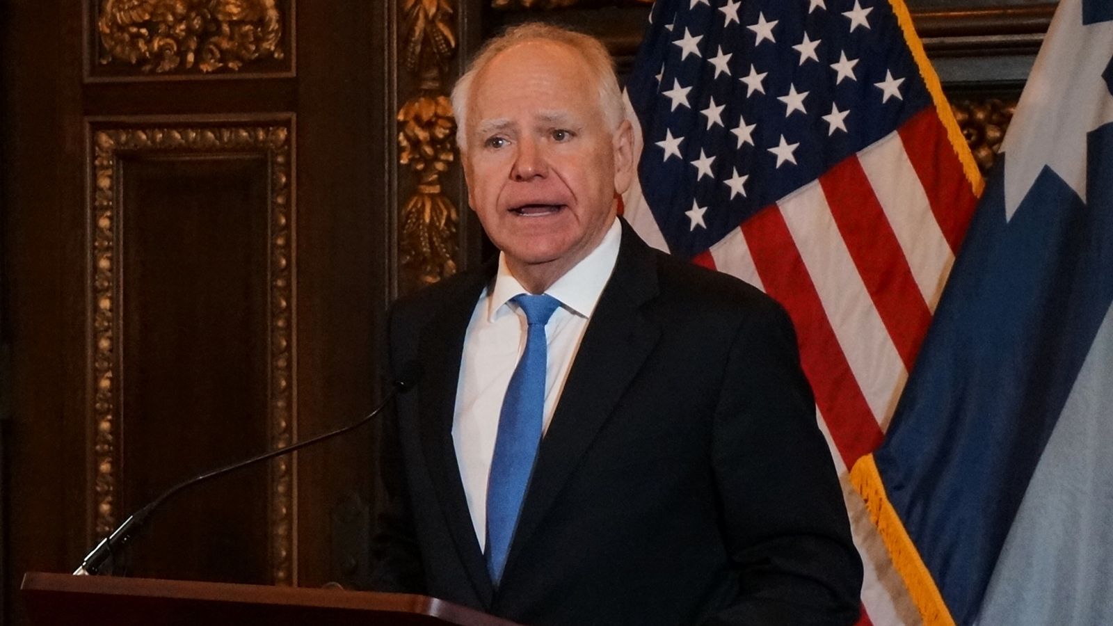 Governor Tim Walz ends re-election campaign, as Trump floods Twin Cities with  immigration Gestapo