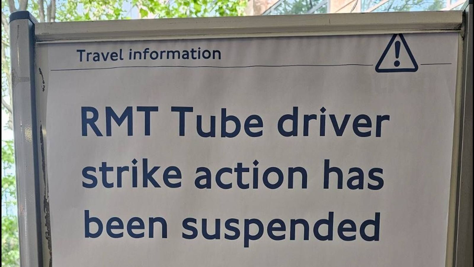 London Underground workers must organise to resume RMT-cancelled strike ...