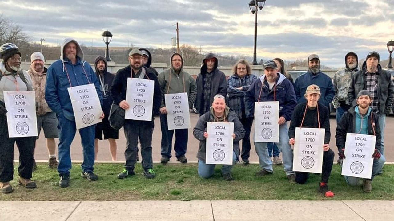 Auto parts workers strike Pennsylvania plant after third contract rejection