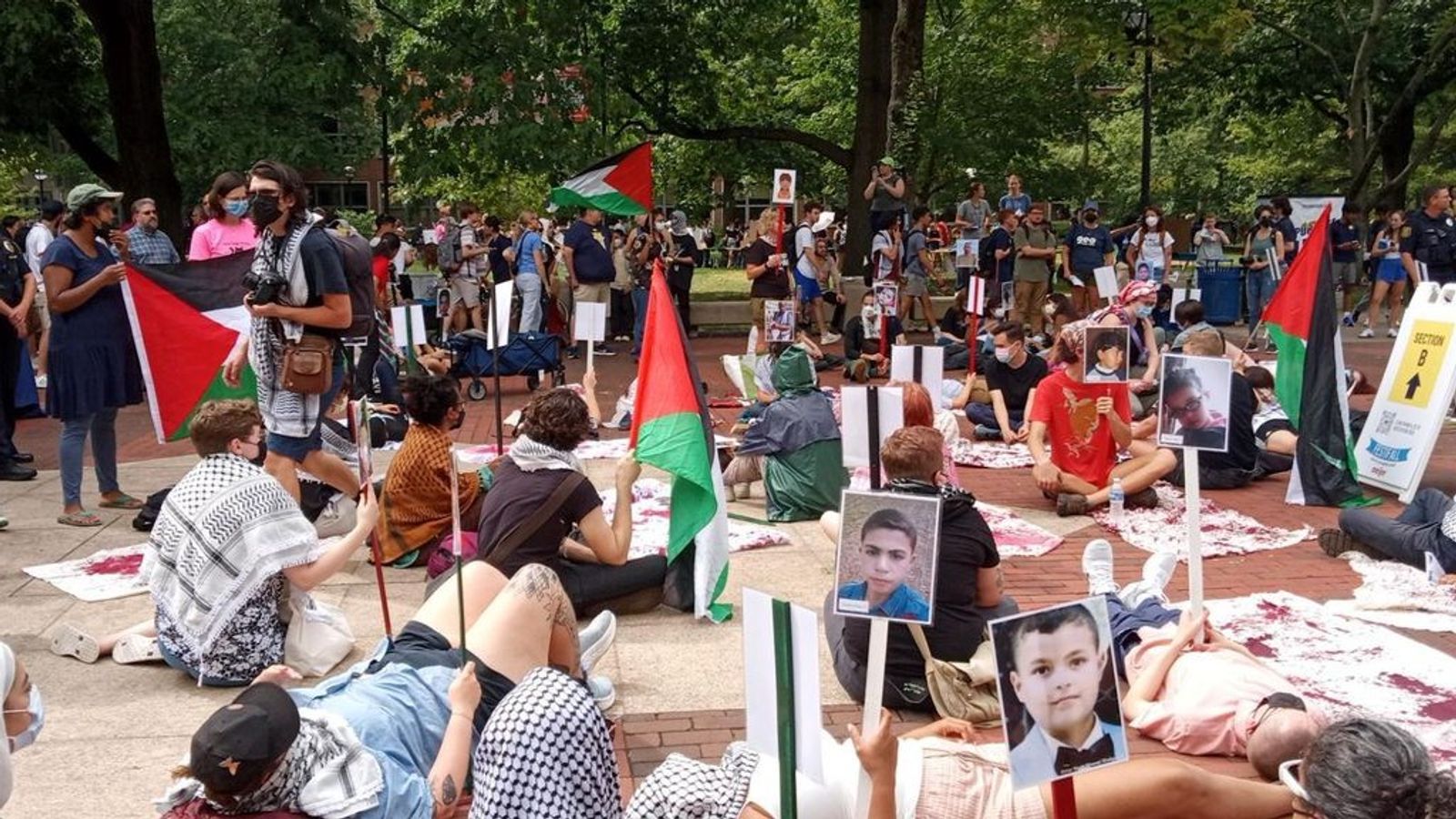 Drop all charges against students protesting Israeli troops at University of Michigan!