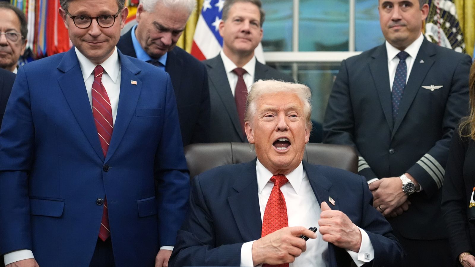 Trump signs Democrat-backed spending package to end longest government shutdown in US history