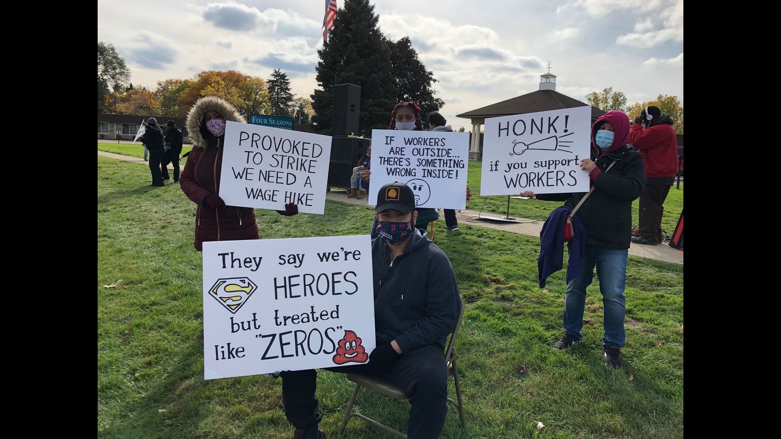 Service employees union shuts down nursing home strike in Detroit