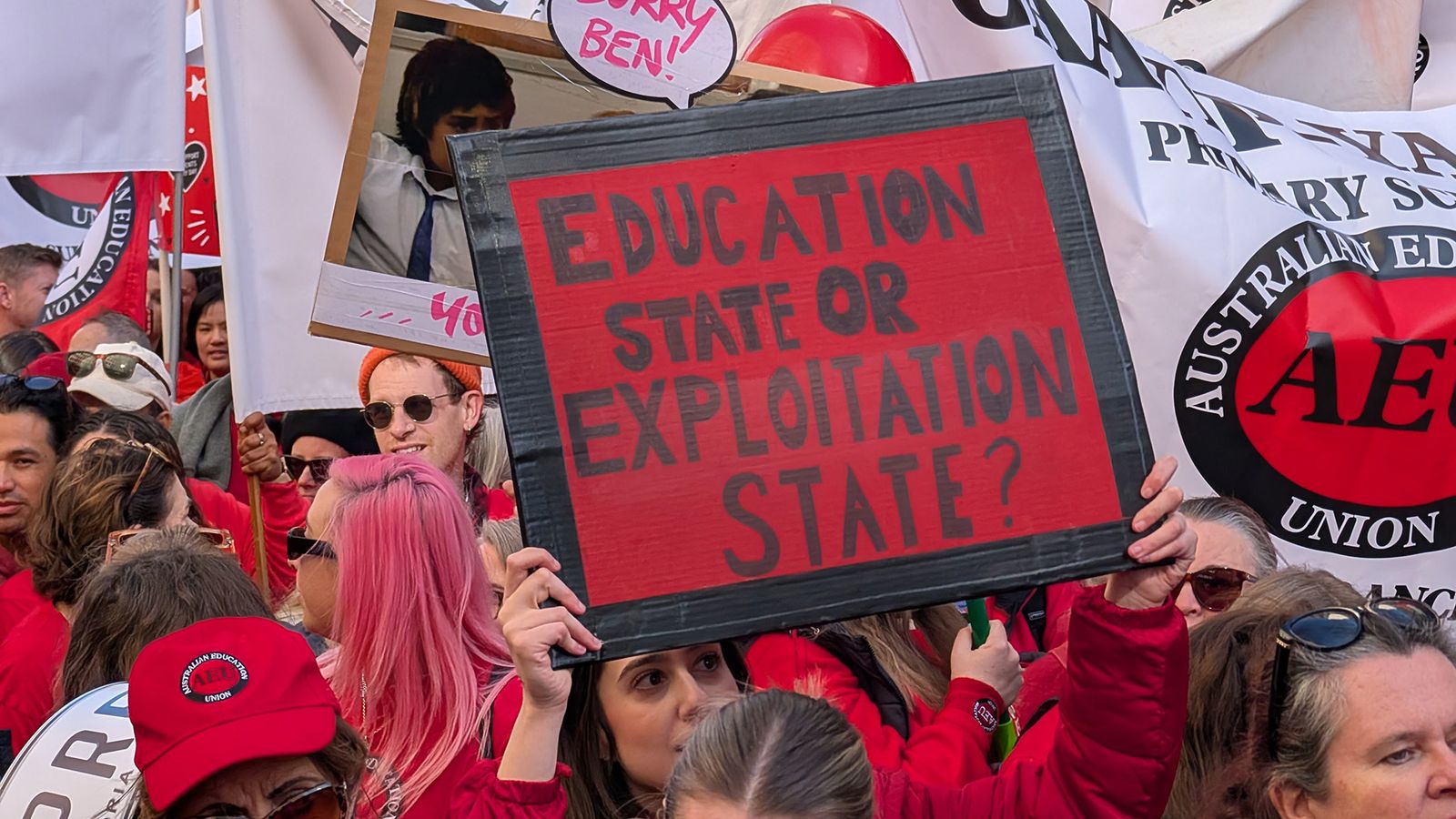 Australia: Victorian educators speak out at strike rally in Melbourne