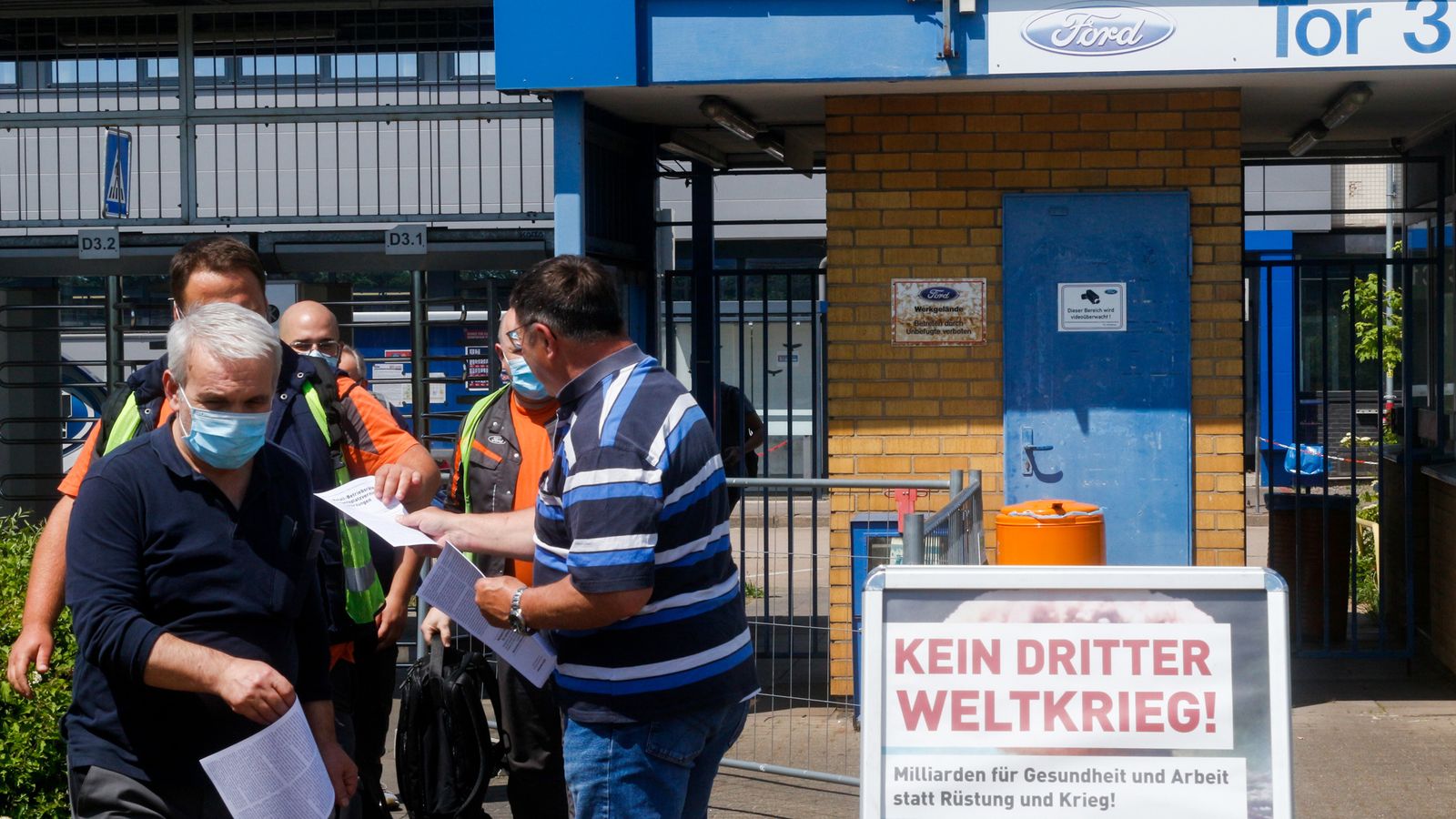 German Ford autoworkers at Saarlouis plant support joint struggle with colleagues in Valencia