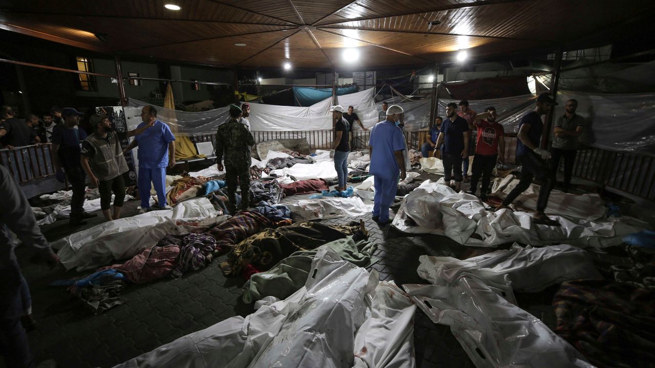 Global outrage erupts over Israeli bombing of Gaza hospital - World ...