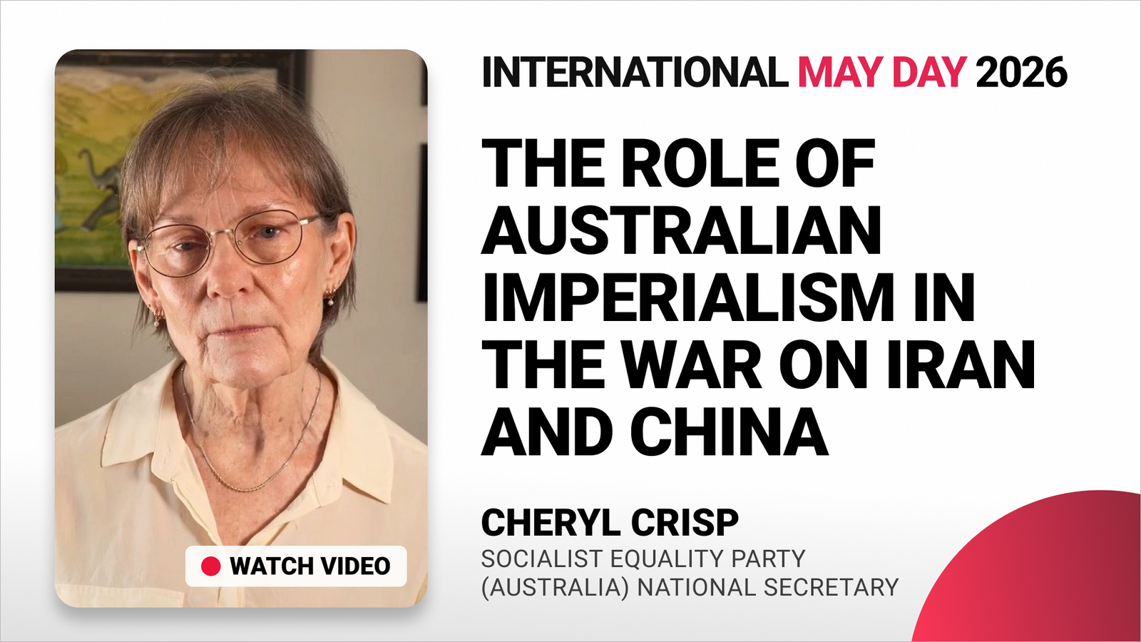 The role of Australian imperialism in the war on Iran and China