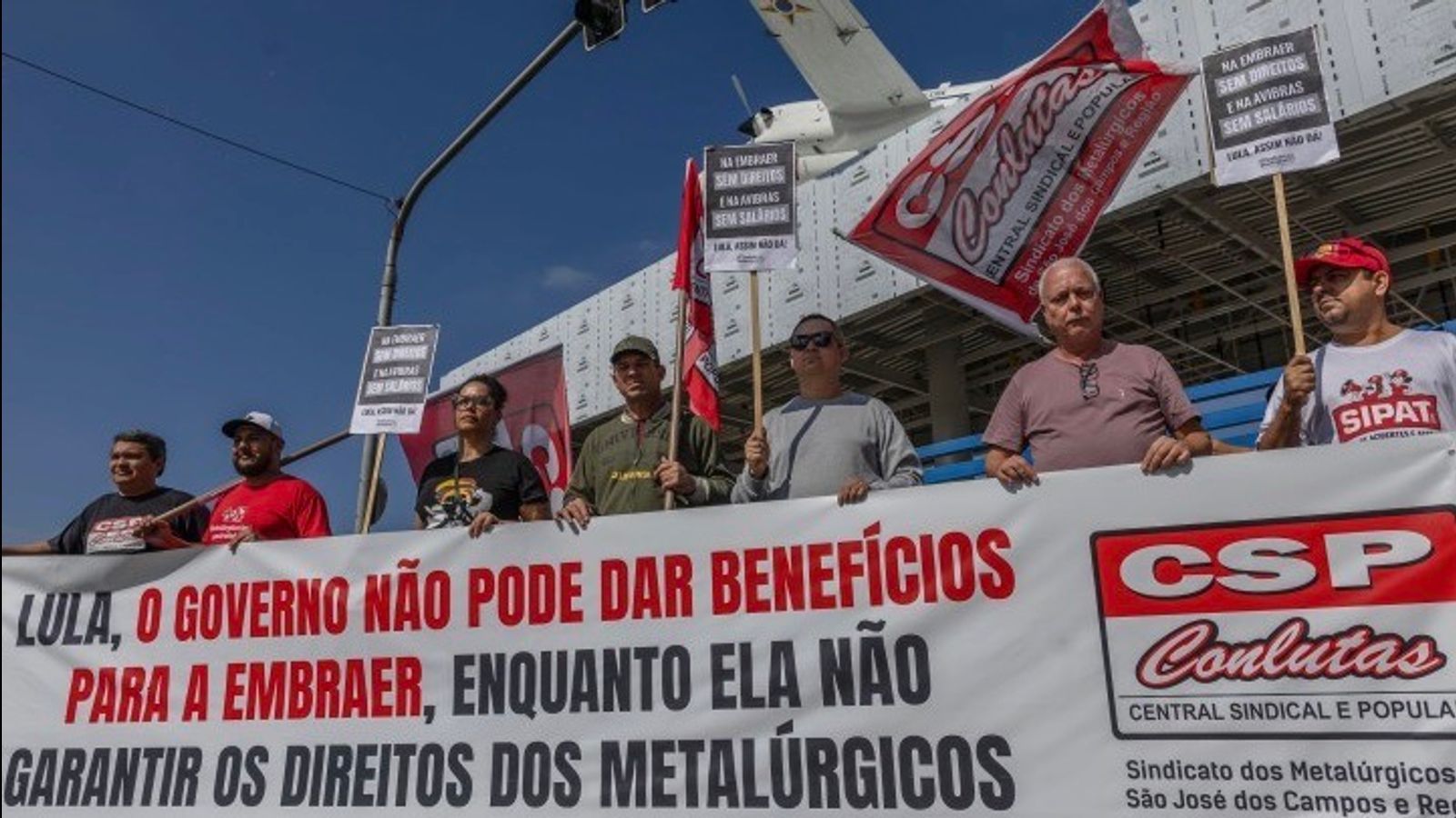 ブラジルでのエンブラエルとアビブラスの労働者の闘い、モレノ派主導の労働組合による国家主義的な親軍計画と対決