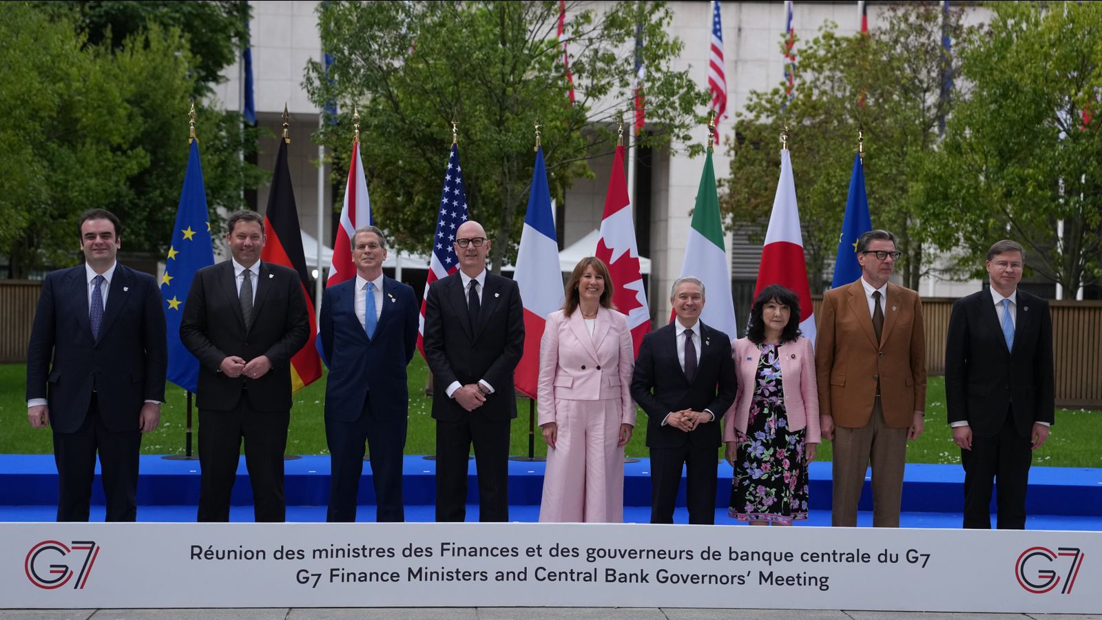 Trump threatens renewed attack on Iran as emergency G7 finance summit opens in Paris