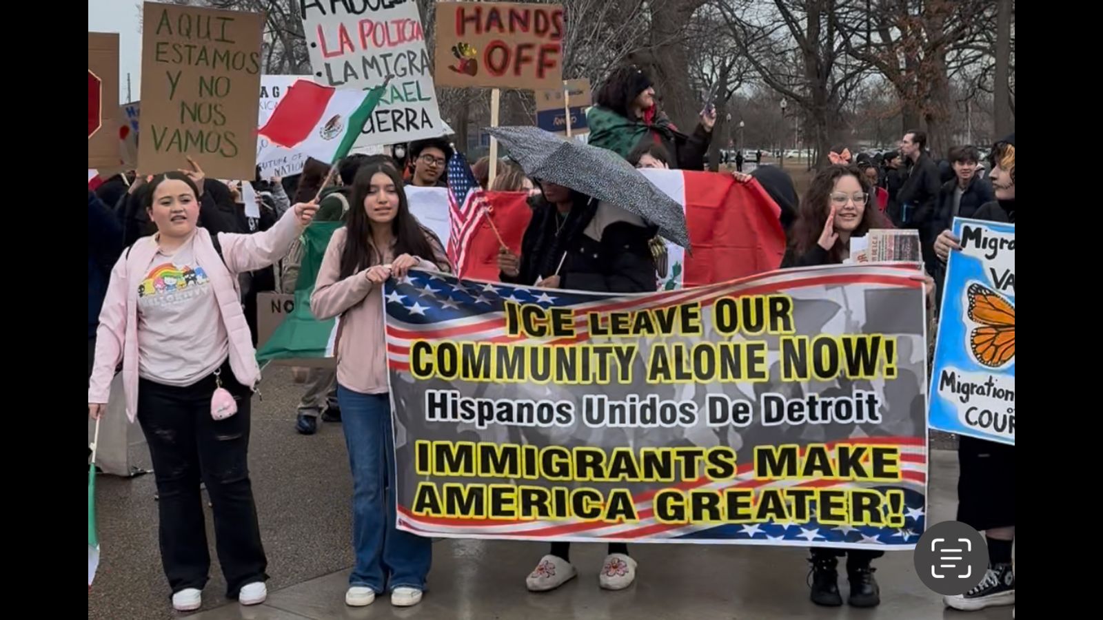 Customs and Border Patrol abducts 2 16-year-old Detroit high school students in predawn raid