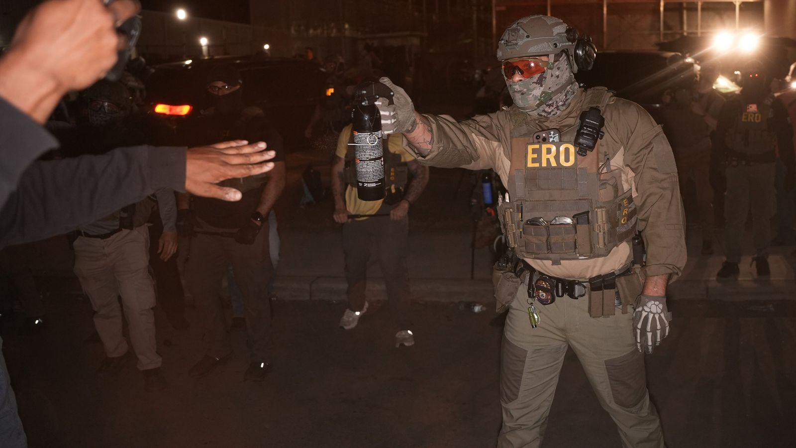 Police-state riot outside New Jersey’s Delaney Hall as 300 immigrants continue hunger and labor strike